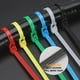 thumbnail image 4 of Bridas para cables de plástico reutilizables de 200 x 3,6 mm, bridas para cables de colores, bridas para cables de nailon, bridas para cables resistentes a los rayos UV, paquete de 120 piezas, 4 of 5