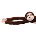 thumbnail image 4 of HUASHENG Gibbons Peluche Poupée Jouet Mignon Singe Café Cadeau Poupée Hurlement Enfants Peluche Jouet, 4 of 4