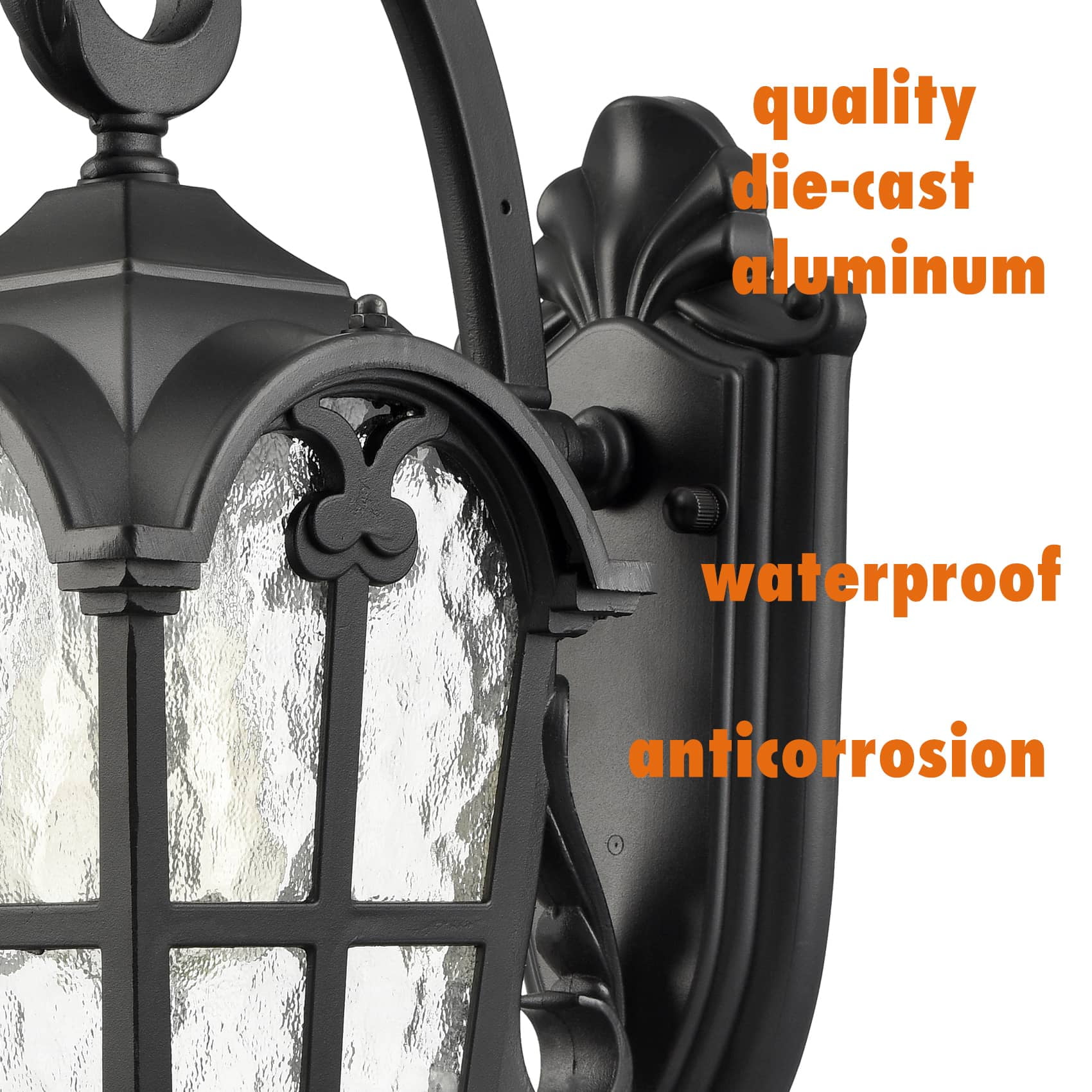 Outdoor Light Fixtures Weather Resistant Outdoor Wall Lights for House Porch
