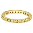 thumbnail image 2 of Yellow Sapphire Eternity Ring Band 14k Yellow Gold (0.75ct), 2 of 3