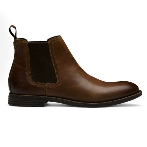 Windsorsmith Mens Brown Leather Chelsea Ankle Dealer Boots - Sergio