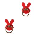 thumbnail image 3 of braveheart Cute Rabbit Aluminum Alloy Phone Stand Tablets Hand Grip Kickstand Mount Holder Red 2Set, 3 of 6