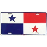 Panama Flag License Plate