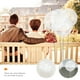 thumbnail image 5 of Kit de 10 globos transparentes para fiestas de cumpleaños, festivales, bodas, globos Bobo, 5 of 5