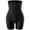 Black, variant on Women's High Waist Tummy Control Shapewear Yoga Shorts, Seamless Compression BodyShaper, Mid-Thigh Butt-Lifter Underwear, S-4XL