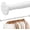White, variant on No Drilling Closet Rod, 27.5-82 Inches Hanging Closet Rod for Clothes, Closet Bar & Pole Heavy-duty, Closet Rods for Hanging Clothes For Closet Wardrobes Bathroom Laundry RV Curtains, Nickel