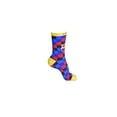 thumbnail image 4 of Official FC Barcelona - Checkered Knit Socks With Logo, Size 9-13, 4 of 4