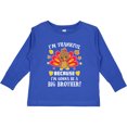 thumbnail image 3 of Inktastic Thanksgiving I'm Thankful Because I'm Gonna Be a Big Brother Boys or Girls Long Sleeve Toddler T-Shirt, 3 of 5