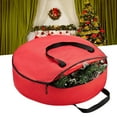 thumbnail image 5 of LHWEN Christmas Tree Storage Organizer Bag with Handle Holiday Decoration Storage for Ornaments and Trees 210D Material Double Zipper Design for Easy Access Your Artificial Tree Multiple, 5 of 7