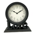 thumbnail image 1 of DOLITY Horloge de Bureau Européenne Classique Décorative Rétro pour Chevet Chambre Table A, 1 of 9
