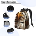 thumbnail image 3 of Fotbe Funny Bald Eagle Mochila Ligera Casual para Laptop para Hombres y Mujeres, Mochila Impermeable de Uso Diario, Mochila para Universidad, 3 of 6