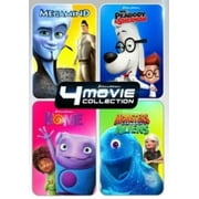 Dreamworks 4-Movie Collection (Megamind / Monsters vs Aliens / Home / Mr. Peabody & Sherman) (Walmart Exclusive) (DVD)