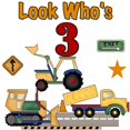 thumbnail image 3 of CafePress - Construction 3Rd Birthday Toddler T Shirt - Cute Toddler T-Shirt, 100% Cotton, 3 of 4