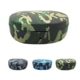 thumbnail image 2 of Sidaley Funda de silicona con hebilla para AirDots, funda protectora de silicona con patrón de camuflaje para Redmi AirDots, funda inalámbrica con Cables de audio/vídeo camuflaje verde, 2 of 6