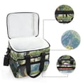 thumbnail image 6 of FORMRS Insulated Cooler Bag 24 Cans Capacity Soft Leakproof Lunch Box with Side Pockets, Pine Tree, 6 of 7