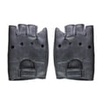 thumbnail image 1 of Mens Half Finger Rivet Gloves, For Club , Dance Performance Hot Q4, 1 of 7