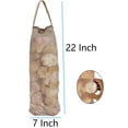 thumbnail image 7 of Hanging Mesh Bags Storage Potatoes Onion Garlic Net Bags Long and Large Net Produce Bags Fruit Veggies Green Pepper or Garbage Bag, 7 of 7