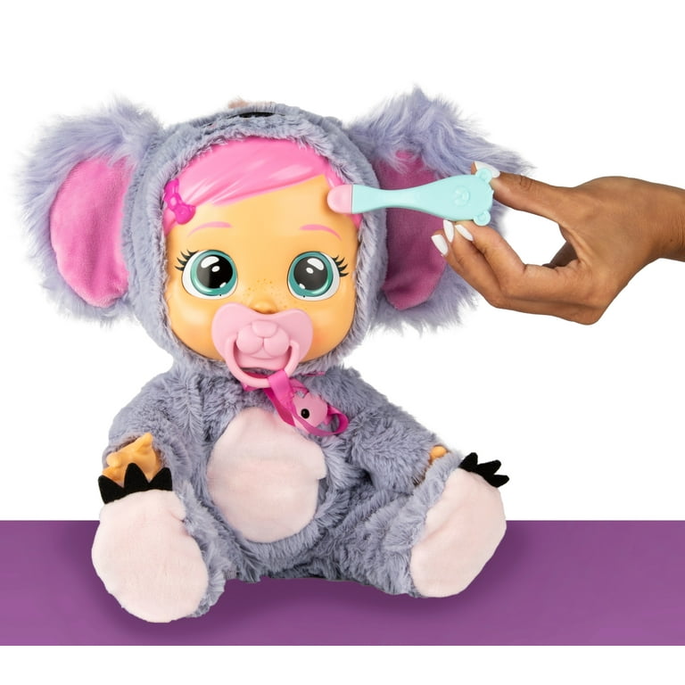 その他 cry baby push doll Cry Babies Tiny Cuddles Dinos Stella 9 inch Baby Doll