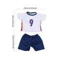 thumbnail image 3 of Tenue de Soccer pour Poupée de 18 Pouces Décontractée, Ensemble de Maillot de Sport Uniforme de Soccer Vêtements pour Poupée de Mode de 18 Pouces Jeu de Rôle Ensemble de Simulation, Accessoires Tissu Respirant Taille Élastique, 3 of 6