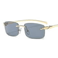 thumbnail image 2 of Sunglasses Rimless Sunglasses Men And Women Fash S Square Box Sunglasses, 2 of 5