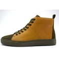 thumbnail image 2 of NEKTA /ke'nekt/ Men's High Top/Lace-up Fashion Sneakers Francis Olive/Yellow 9, 2 of 7