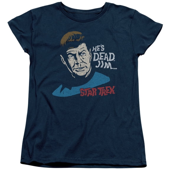 Star Trek - Hes Dead Jim - Women's Short Sleeve Shirt - XX-Large