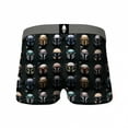 thumbnail image 4 of Star Wars Meeting The Child  and  Mandalorian Helmets All Over Print 2-Pack of Crazy Boxer Briefs-XXLarge (44-46), 4 of 5