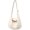 White, variant on PIKADINGNIS Women Canvas Tote Bags Crossbody Shooping Bags Top Handle Handbag Hobo Purse Zipper Closure