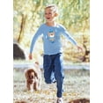 thumbnail image 2 of Snow Time Sporty Bear Long Sleeve Toddler -Image by Shutterstock,  5 Toddler, 2 of 4
