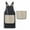 Black, variant on Kitchen Apron with Detachable Hand Towel, Cross-Back No-Tie Kitchen Apron with Absorbent Towel for Cooking & Cleaning
