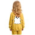 thumbnail image 4 of NIEWTR Halloween Shirt for Toddler Boy Girl Pumpkin Ghost Face Crewneck Short Sleeve Tshirt for Kid Halloween Clothes Top(5-6 Years), 4 of 9