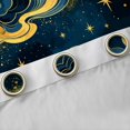 thumbnail image 4 of Homewish Aesthetic Clouds Blackout Curtains Set of 2 (52x84 Each), Psychedelic Stars Curtain, 4 of 5