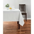 thumbnail image 2 of Mainstays Fraser Tablecloth, Arctic White, 60"W x 84"L, 2 of 6