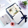 thumbnail image 1 of Irfora Blue Rose Enamel Craft Water Cup Drink Mug con mango Diseño Tea Coffee Cup with Spoon Paño de limpieza Set 320ML Irfora taza, 1 of 7