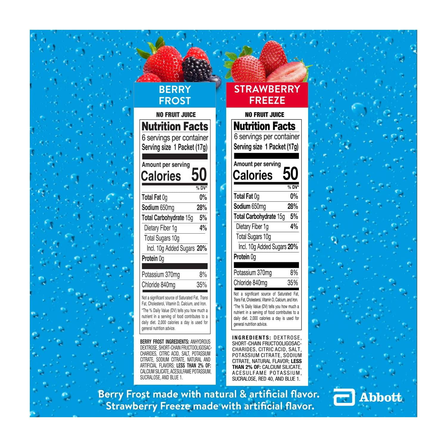 Pedialyte AdvancedCare Plus Electrolyte Powder, Hydration Station Variety, 80 Powder Packets