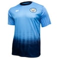 thumbnail image 2 of Sublimation Logo Manchester City Official Licensed Poly Soccer Frequency Design Jersey - Small [Add Custom Name/Number], 2 of 5