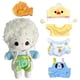 thumbnail image 1 of Muñeca de Algodón 20 cm con 3 Conjuntos de Ropa Intercambiable, Muñeca de Peluche con Atuendos, Accesorios de Moda, Regalo para Cumpleaños y Celebraciones, Decoración y Juego de Vestir, 1 of 7