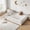 White, variant on Sailvan Queen Floor Bed with Fence and Door, Solid Wood Kids Platform Bed Frame Grey