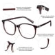 thumbnail image 4 of Cyxus Lentes para Computadora Hombres y Mujeres Anti Luz Azul Lente Antireflejant Bloqueo UV Antifatiga Anteojos 8121T29 Cyxus Style, 4 of 5