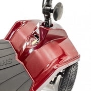 Shoprider - Escape - Portable Travel Scooter - 4-Wheel - Burgundy - PHILLIPS POWER PACKAGE TM - $500 VALUE