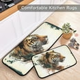 thumbnail image 5 of Dreamtimes Forest Tiger Kitchen Mats 2 Pcs Anti Fatigue Cushioned Kitchen Rugs Water Absorbant Non Slip Comfort Standing Floor Mats for Kitchen Bedroom Liveing Room Bathroom, 5 of 7