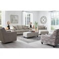 thumbnail image 3 of Fusion Furniture Stanley Sandstone Transitional Fabric Sofa in Tan, 3 of 7