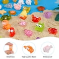 thumbnail image 5 of 50PCS Mini Resin Animals, Assorted Sea and Land Figurines for Fairy Garden, Aquarium, Terrarium, Potted Plants, DIY Crafts, Scavenger Hunts, Outdoor Indoor Decorations, Sensory Play, 5 of 6