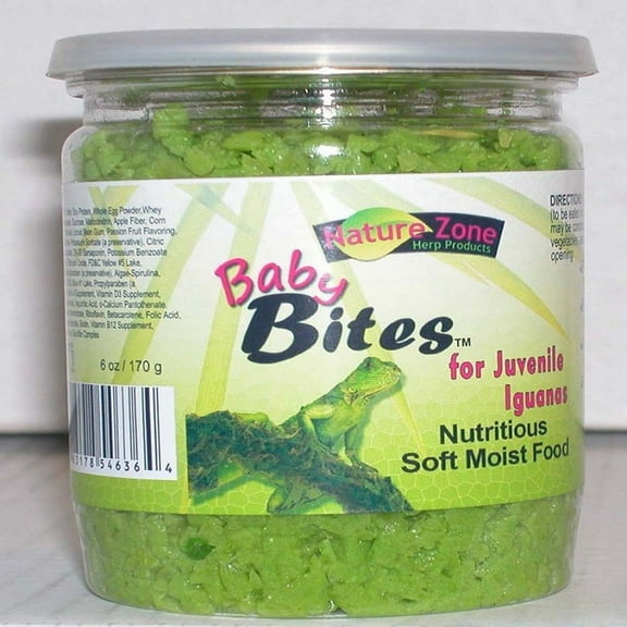 Nature Zone Nutri Baby Bites For Iguanas - 6 Oz