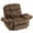 Mocha Brown Chenille, variant on Big Man 500 lbs Power Lift Recliner for Big & Tall Elderly Adults 28 Inch Wide Seat, Lay Flat Lift Recliner Chair with Extended Footrest, Heat Massage, USB Type-C, Flip Arm Storage & Cup Holders