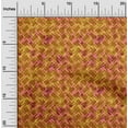 thumbnail image 1 of oneOone Cotton Poplin Mustard Yellow Fabric Batik Quilting Supplies Print Sewing Fabric By The Yard 42 Inch Wide, 1 of 1