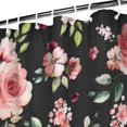 thumbnail image 4 of Spring Flowers Shower Curtain - Fresh Seasonal Blooms and Butterflies, 36x72 Inches, 4 of 5