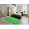thumbnail image 4 of Ahgly Company Indoor Rectangle Patterned Neon Green Area Rugs, 2' x 5', 4 of 6