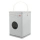 thumbnail image 2 of Caja para detergente en polvo con forma de lavadora Contenedor para almacenar detergente en polvo Soporte para almacenar detergente en polvo, 2 of 6