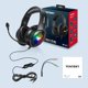 thumbnail image 5 of Auricures Estéreo LED para Juegos con Canceción de Ruido, Bajos Envolventes, Orejeras Suaves para para , , Computadora Portátil, Tableta, Macarena Auriculares para juegos, 5 of 6